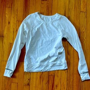 Lululemon white long sleeve size 6
